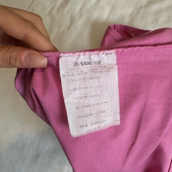 Jil Sander Pink Tank Top - Picture 5 of 5